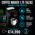 Coffee Maker Personal 1,75 tazas Hamilton Beach