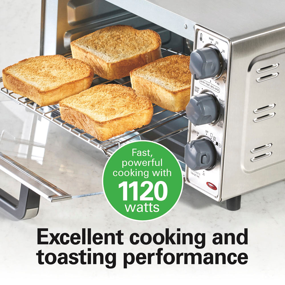 Horno Tostador eléctrico 1120W Hamilton Beach