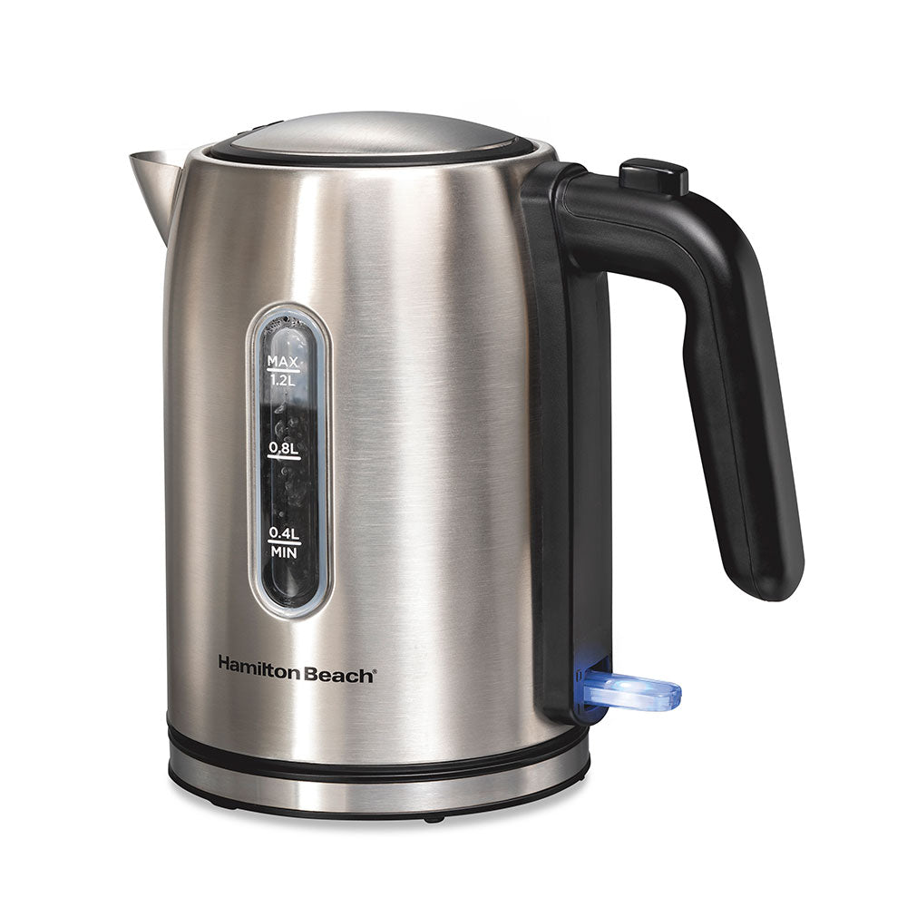 Hervidor de agua de acero Inoxidable 1.2L Hamilton Beach