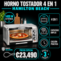 Horno Tostador eléctrico 1400W Hamilton Beach