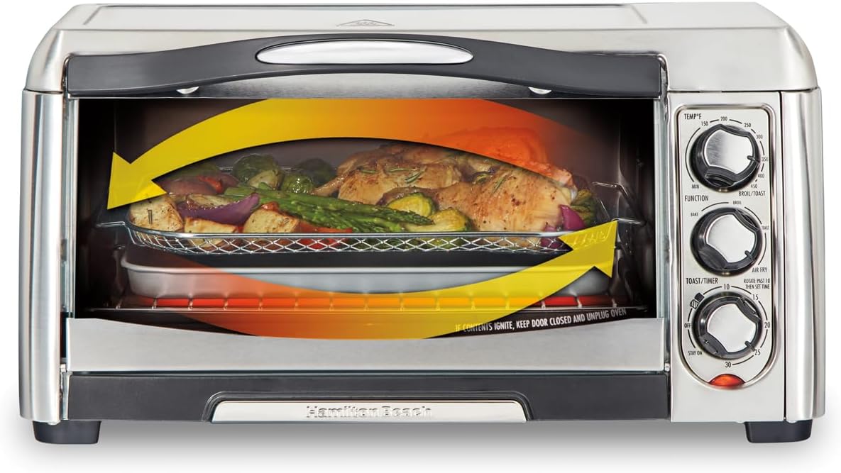 Horno Tostador eléctrico 1400W Hamilton Beach