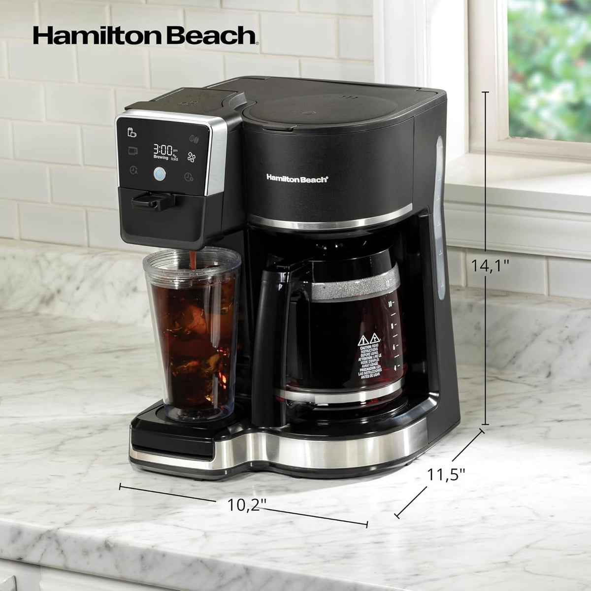 Coffee Maker 12 tazas 2 en 1 Hamilton Beach