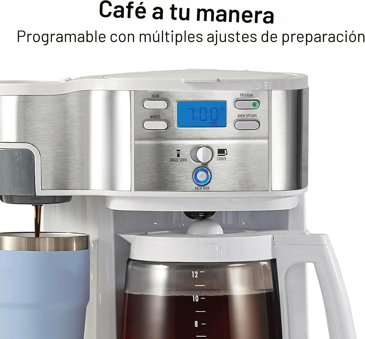 Coffee Maker 12 tazas 2 en 1 Hamilton Beach