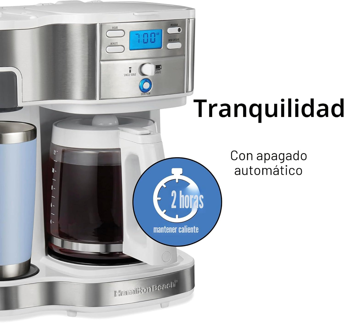 Coffee Maker 12 tazas 2 en 1 Hamilton Beach
