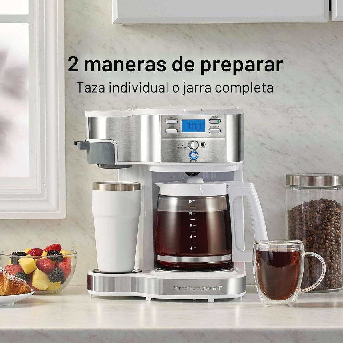 Coffee Maker 12 tazas 2 en 1 Hamilton Beach