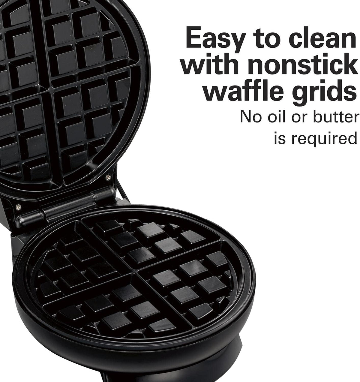 Máquina para hacer waffles 650W Hamilton Beach