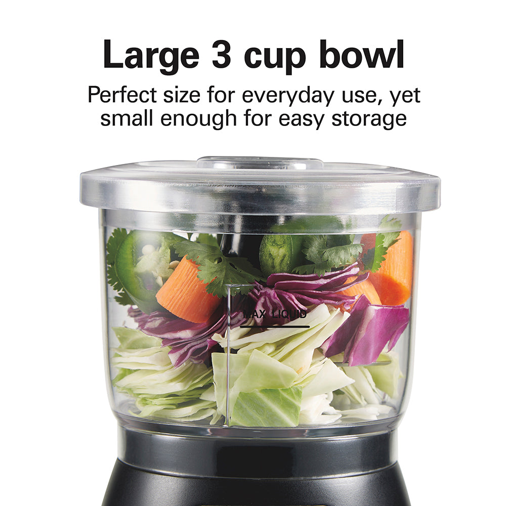Procesador de alimentos 3 tazas 350W Hamilton Beach