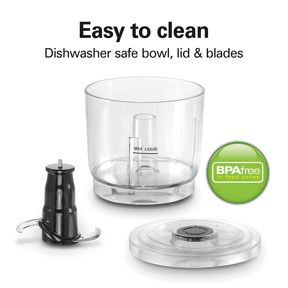 Procesador de alimentos 3 tazas 350W Hamilton Beach