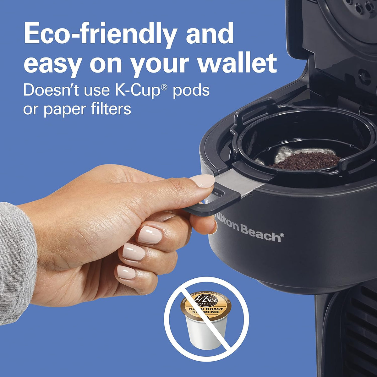 Coffee Maker Personal 1,75 tazas Hamilton Beach