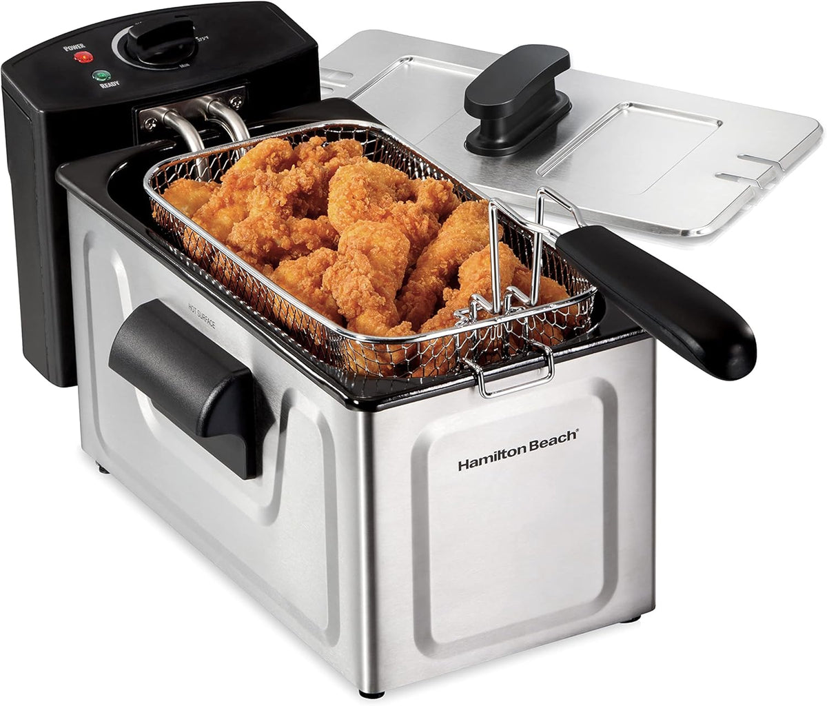 Freidora de aceite 8 tazas 1500W Hamilton Beach