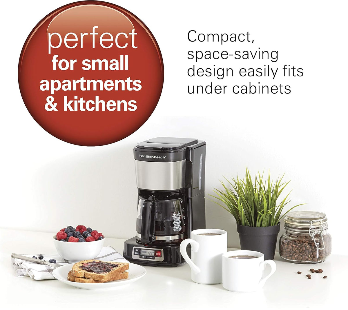 Coffee Maker Digital 5 tazas Hamilton Beach