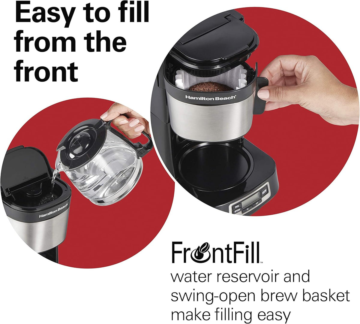 Coffee Maker Digital 5 tazas Hamilton Beach