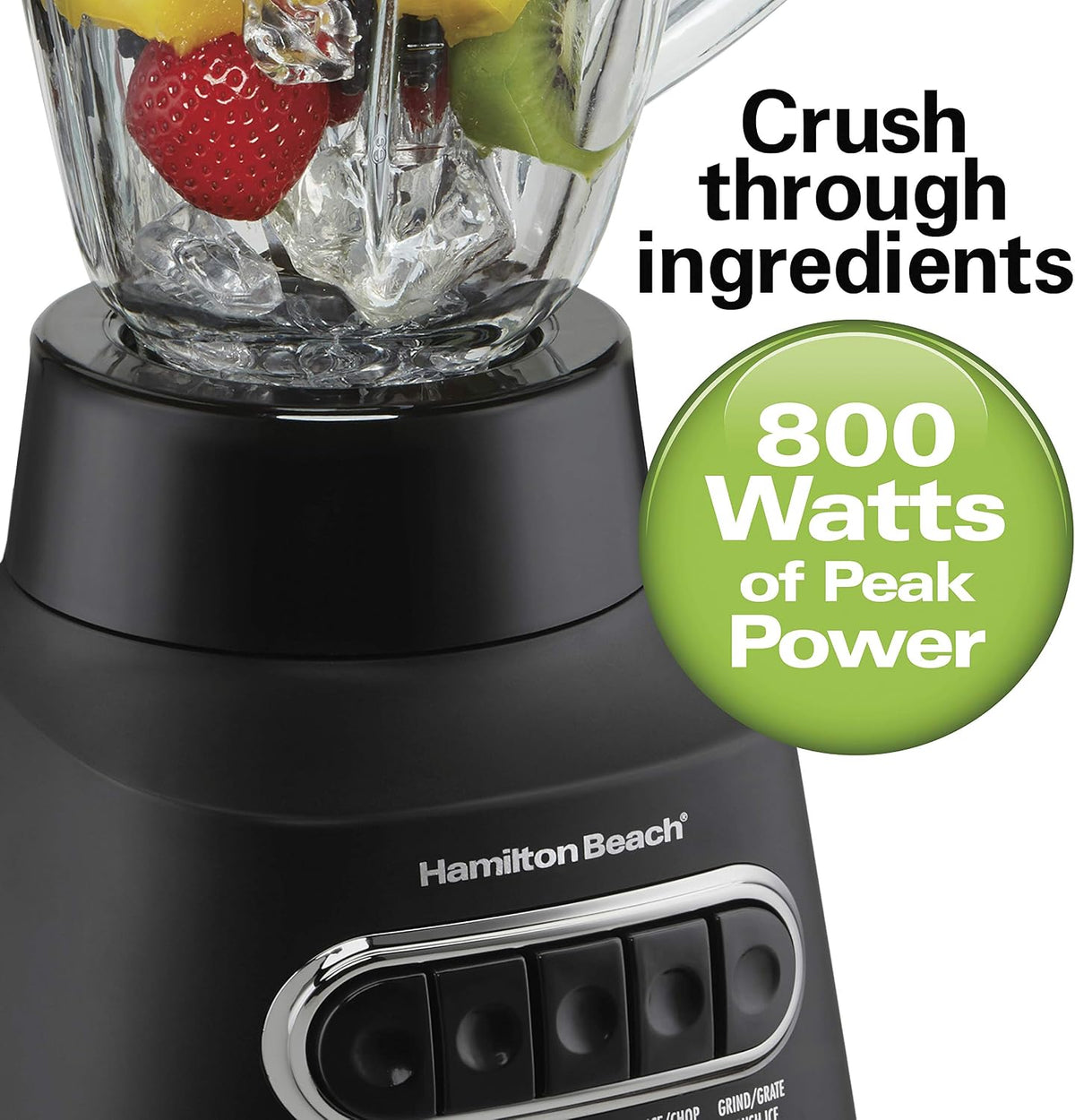 Licuadora 3 en 1 de 1.5 litros 800W Hamilton Beach