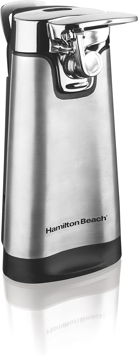 Abrelatas de acero inoxidable Hamilton Beach