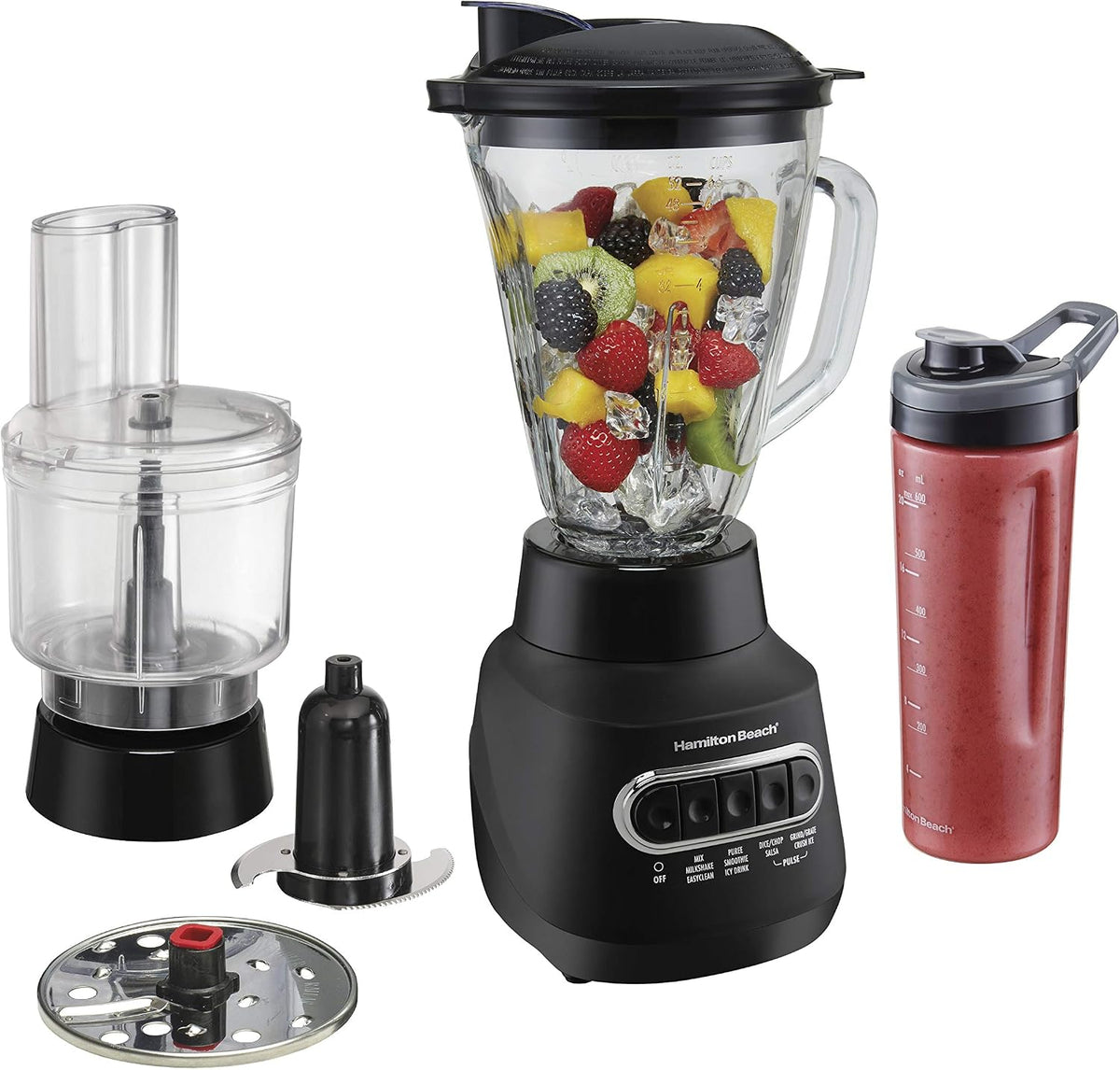 Licuadora 3 en 1 de 1.5 litros 800W Hamilton Beach