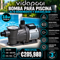 Bomba Inteligente para Piscina 3.0HP de Velocidad Variable con Ahorro Energético VIDAPOOL